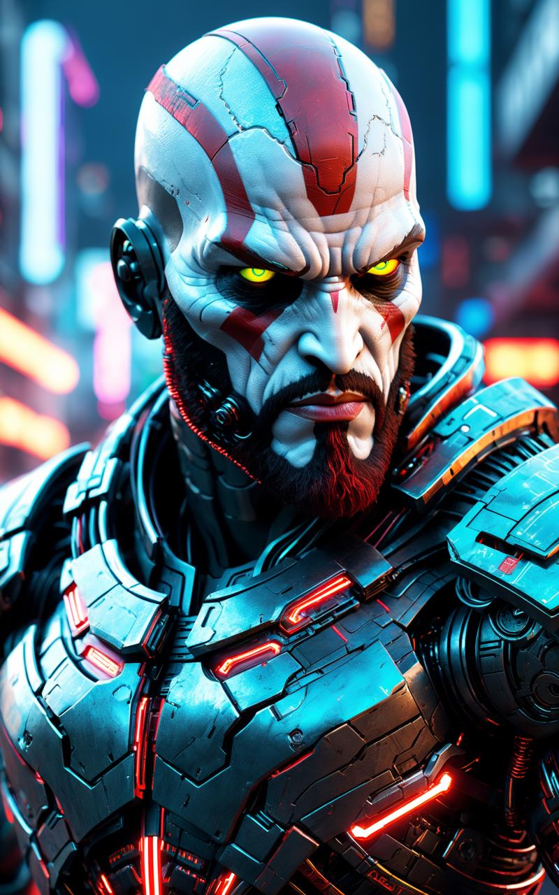 04654-3473622349-cybernetic robot Cyberpunk neon world, a transformed Kratos from god of war 1 , with cybernetic enhancements., perfect compositi.png